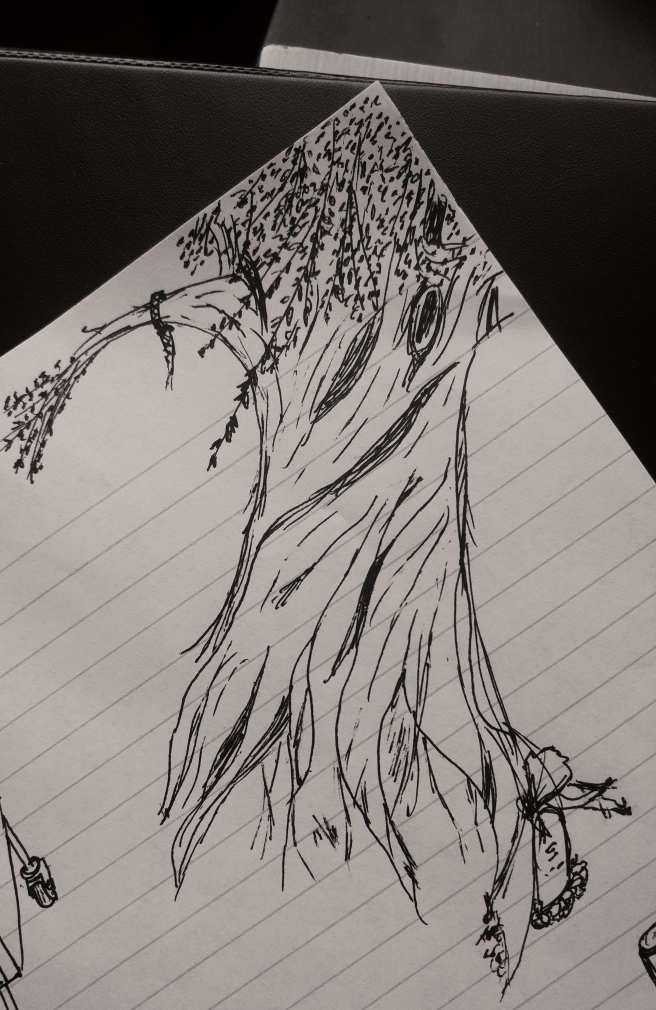 Old Tree drawing